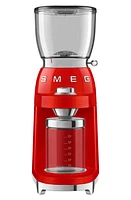 smeg '50s Retro Style Coffee Grinder in Red at Nordstrom