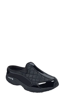 Easy Spirit Traveltime Classic Clog Black Patent Leather at Nordstrom,