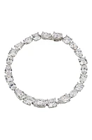 Nadri Shine On Cubic Zirconia Line Bracelet in Rhodium at Nordstrom