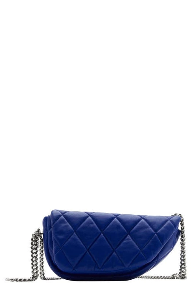 burberry Small Shield Quilted Leather Shoulder Bag in Knight at Nordstrom