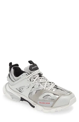 Balenciaga Track Sneaker Silver/White/Black at Nordstrom,