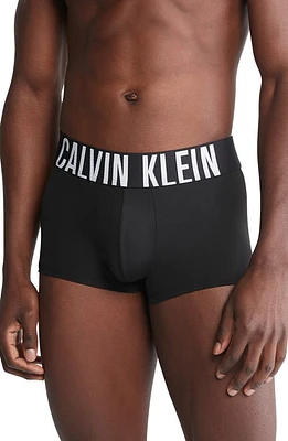 Calvin Klein Assorted 3-Pack Performance Microfiber Trunks Ivory/Black/grey at Nordstrom,