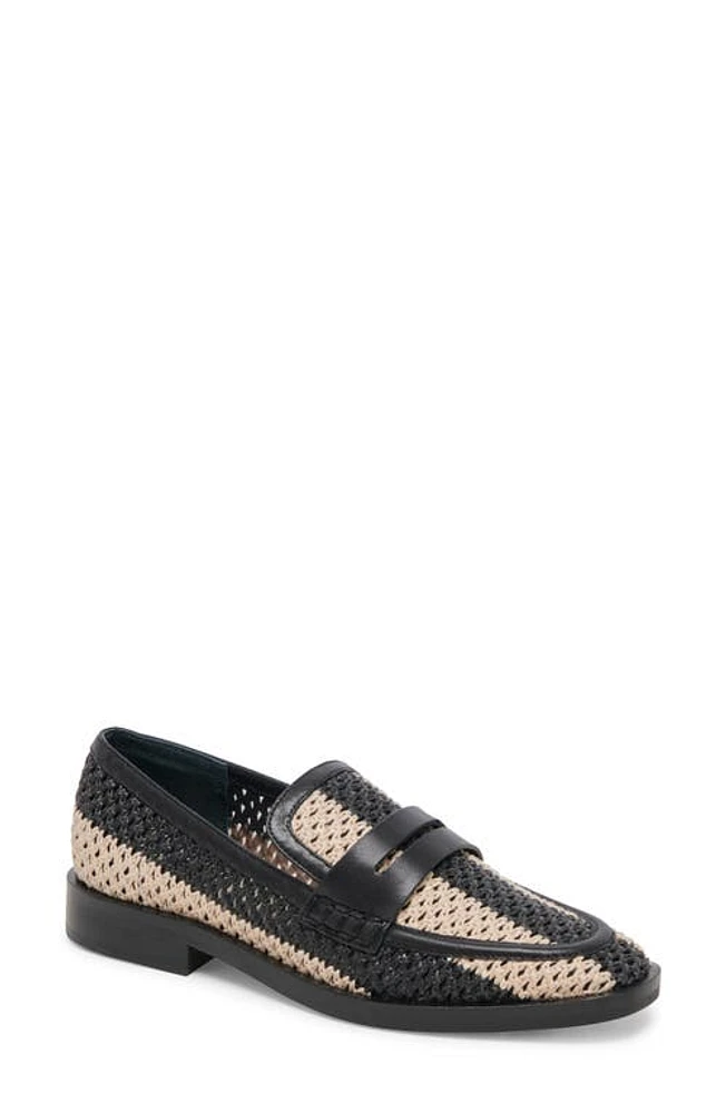 Dolce Vita Halley Woven Loafer Multi Raffia at Nordstrom,