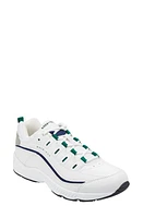 Easy Spirit Romy Sneaker White/Navy Leather at Nordstrom,