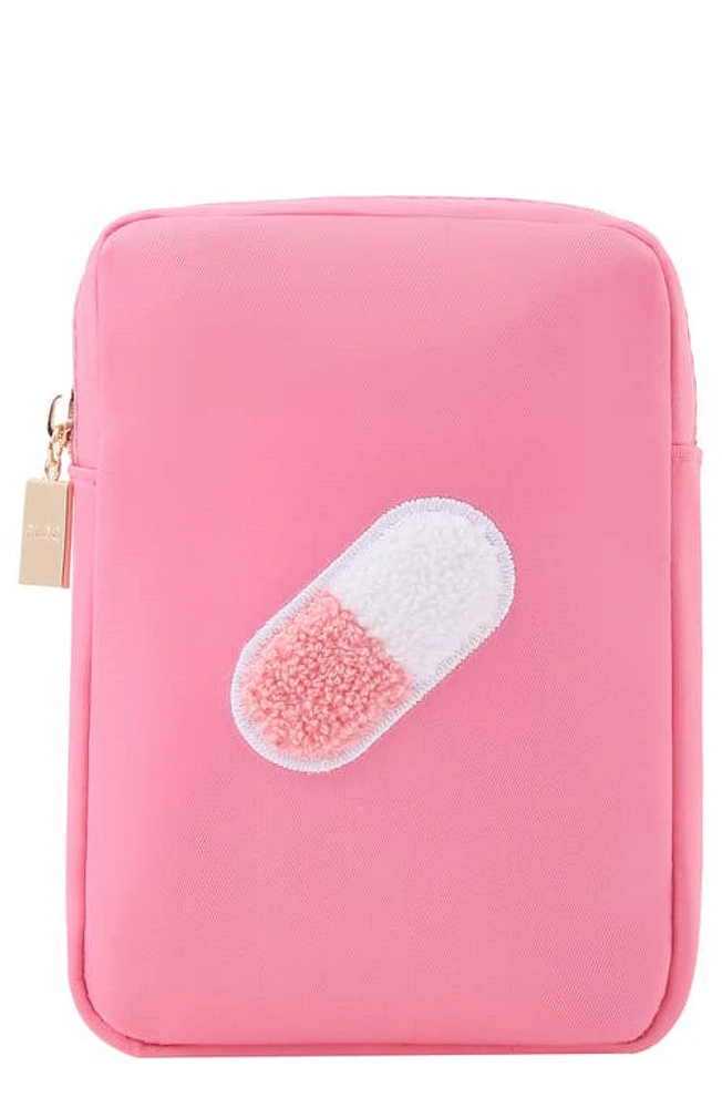 Bloc Bags Mini Pill Cosmetics Bag in Bubblegum Pink at Nordstrom