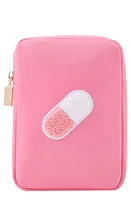 Bloc Bags Mini Pill Cosmetics Bag in Bubblegum Pink at Nordstrom