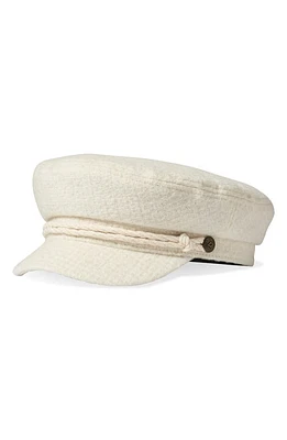 Brixton Fiddler Cap in Off White Boucle at Nordstrom, Size Medium