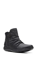 Clarks(r) Un Loop Top Boot Black Leather at Nordstrom,