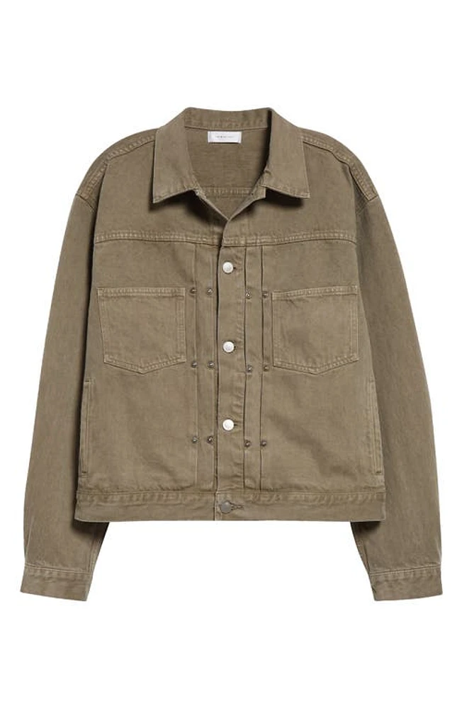 John Elliott Thumper Type II Denim Jacket Brown at Nordstrom,