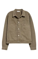 John Elliott Thumper Type II Denim Jacket Brown at Nordstrom,