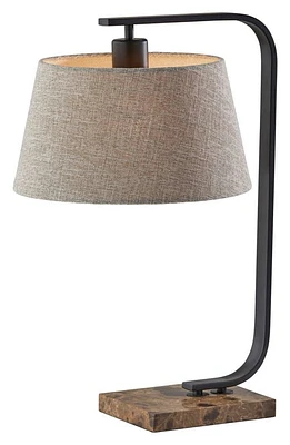 ADESSO LIGHTING Bernard Table Lamp in Black at Nordstrom