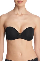 Natori Pure Luxe Strapless Contour Underwire Bra at Nordstrom,