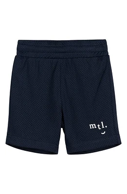 MILES BABY Kids' Mesh Shorts Navy at Nordstrom,