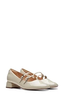 Clarks(r) Daiss30 Shine Mary Jane Pump Ivory Patent at Nordstrom,