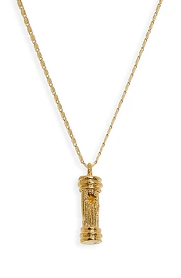 Alighieri The Founding Pillar Pendant Necklace in Gold at Nordstrom