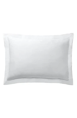 Ralph Lauren Organic Cotton Sateen Border Sham in Studio White at Nordstrom