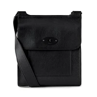 Mulberry Antony Eco Scotchgrain Crossbody Bag in Black at Nordstrom