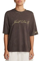 Nike Just Do It Boxy Embroidered T-Shirt at Nordstrom,