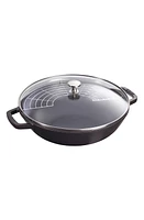 Staub 4.5-Quart Enameled Cast Iron Perfect Pan in Matte Black at Nordstrom