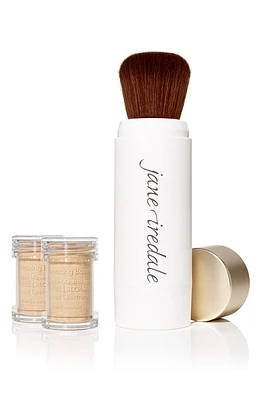 jane iredale Amazing Base Loose Mineral Powder SPF 20 Refillable Brush in Amber at Nordstrom