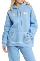 THE MAYFAIR GROUP Empathy Cotton Blend Hoodie Soft Blue at Nordstrom,