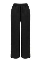 Nocturne Wide Leg Pants in Black at Nordstrom