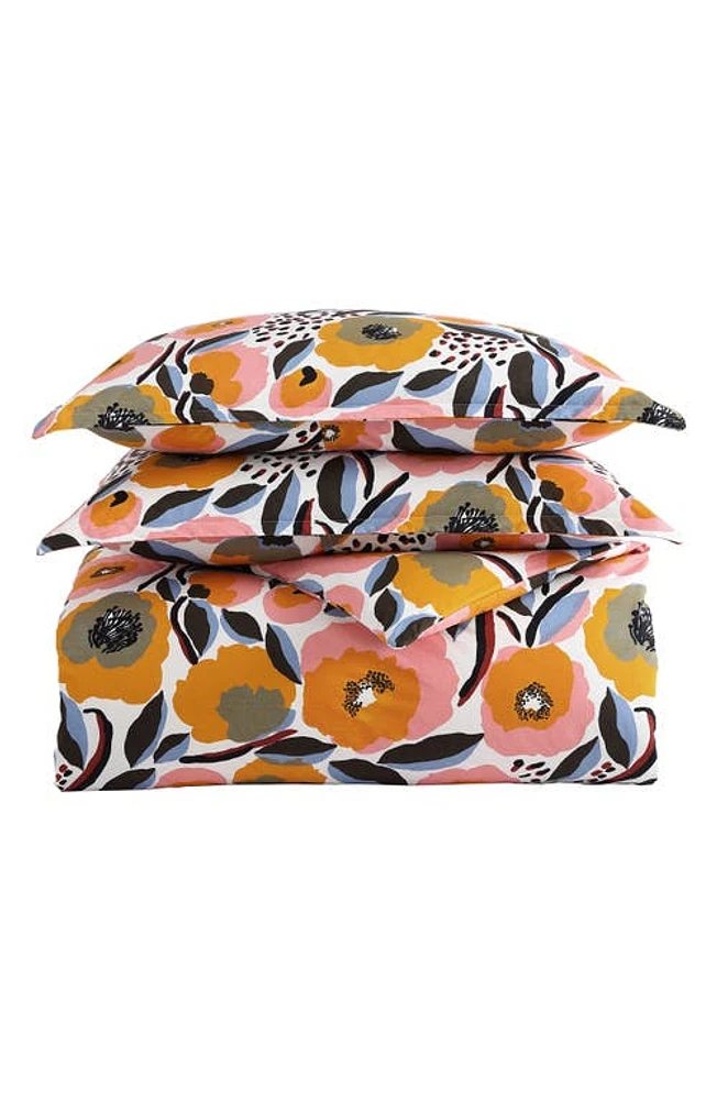 Marimekko Rosarium Comforter & Sham Set in Medium Pink at Nordstrom