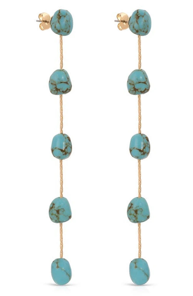 Ettika Dripping in Turquoise Drop Earrings at Nordstrom