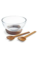 Nambé Cooper Salad Bowl & Servers Set in Brown at Nordstrom, Size One Size Oz