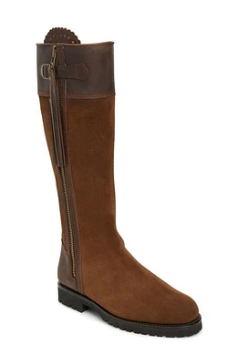 Penelope Chilvers Inclement Long Tassel Waterproof Knee High Boot Dark Oak at Nordstrom,