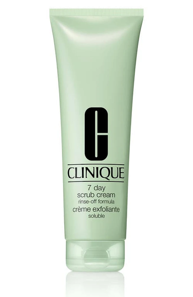 Clinique Jumbo Size 7 Day Scrub Cream Exfoliating Cleanser Rinse-Off Formula at Nordstrom, Size 8.5 Oz