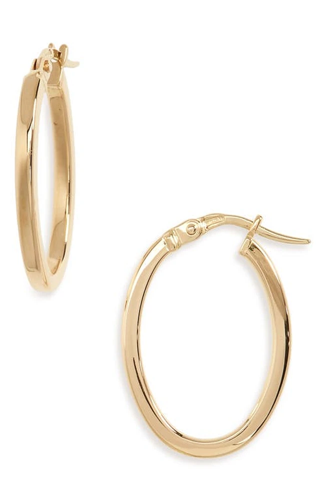 Roberto Coin Medium Hoop Earrings in Yellow at Nordstrom