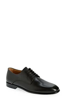 FERRAGAMO Fosco Plain Toe Calfskin Derby Nero at Nordstrom,