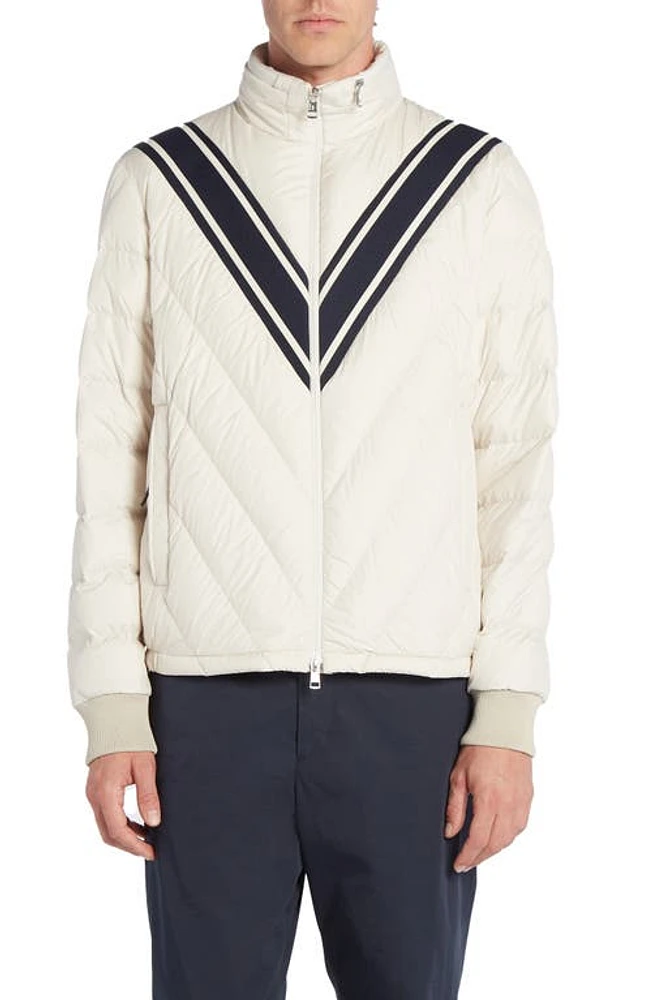 Moncler Barrot Down Jacket Light Beige at Nordstrom,