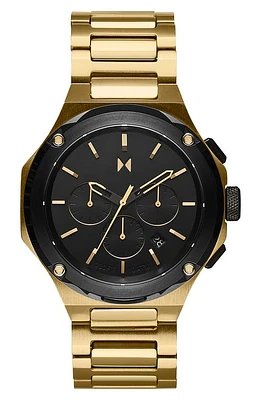 MVMT Raptor Chronograph Bracelet Watch, 46mm in Black at Nordstrom