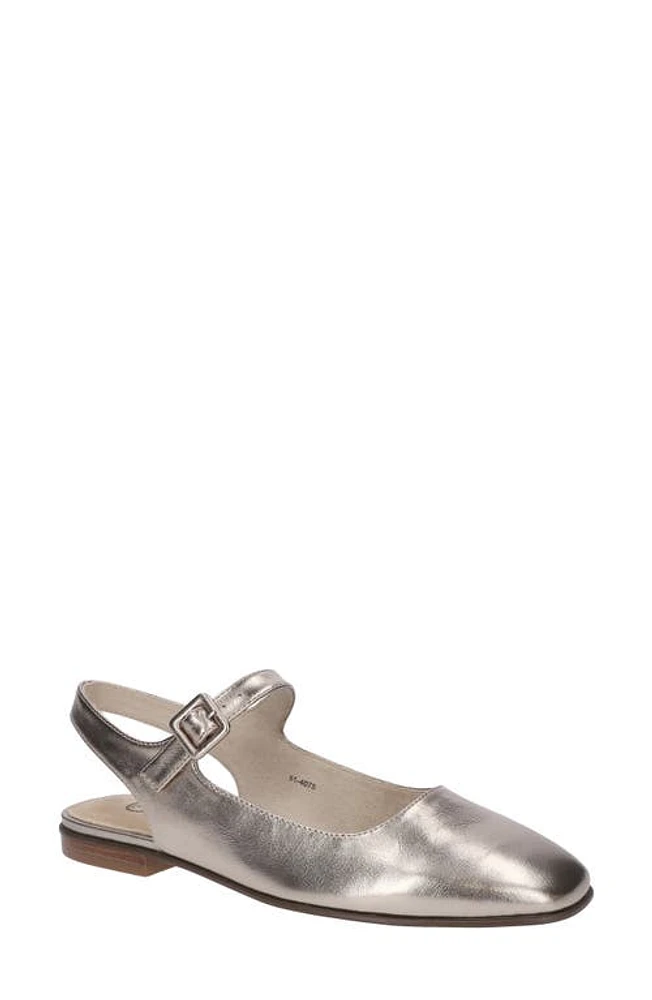 Bella Vita Andie Slingback Flat Champagne Leather at Nordstrom,