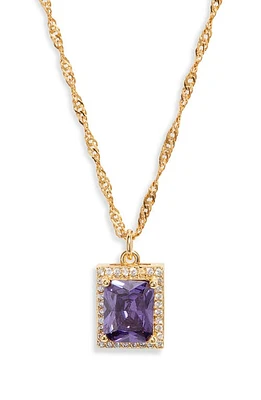 VIDAKUSH The Vixen Pendant Necklace in Purple at Nordstrom, Size 16