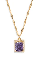 VIDAKUSH The Vixen Pendant Necklace in Purple at Nordstrom, Size 16