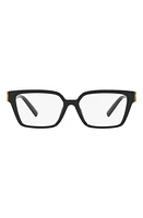 Tiffany & Co. 55mm Rectangular Optical Glasses in Black at Nordstrom