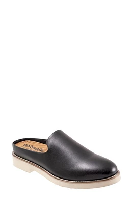 SoftWalk Wolcott II Mule Black Leather at Nordstrom,