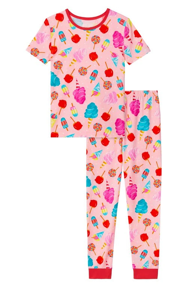 BedHead Pajamas Kids' Sweet Treats Print Fitted Two-Piece at Nordstrom,