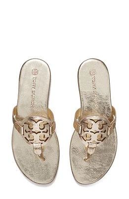 Tory Burch Miller Soft Sandal Spark Gold at Nordstrom,