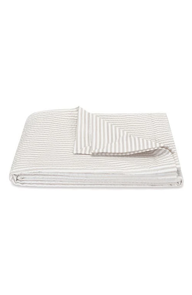 Matouk Matteo Coverlet in Natural at Nordstrom, Size King