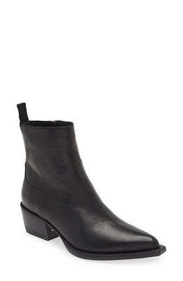 Golden Goose Debbie Pointed Toe Ankle Boot Black at Nordstrom,