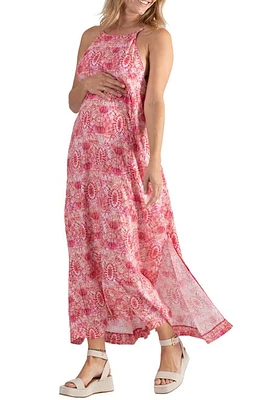 Cache Coeur Soleil Maternity/Nursing Sundress Coral at Nordstrom,