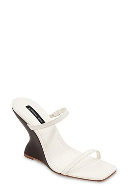 bcbg Westa Wedge Sandal Gardenia at Nordstrom,