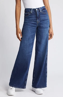 Good American Skate Wide Leg Jeans Indigo593 at Nordstrom,