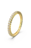 Swarovski Vittore Eternity Ring in Gold at Nordstrom