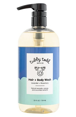 Tubby Todd Bath Co. Hair + Body Wash in Lavender And Rosemary at Nordstrom