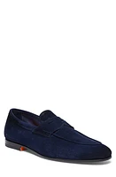 Santoni Carlos Penny Loafer Blue-U60 at Nordstrom,